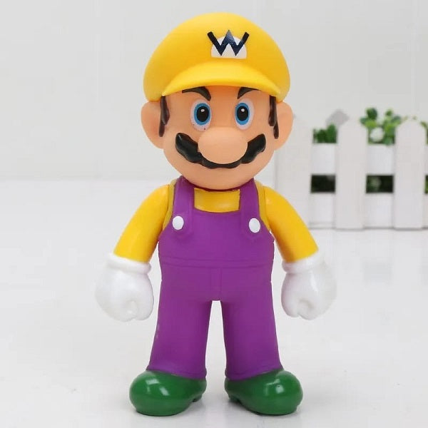 Super Mario Action Figures Set PEV Material-Pack Of 5