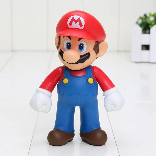 Super Mario Action Figures Set PEV Material-Pack Of 5