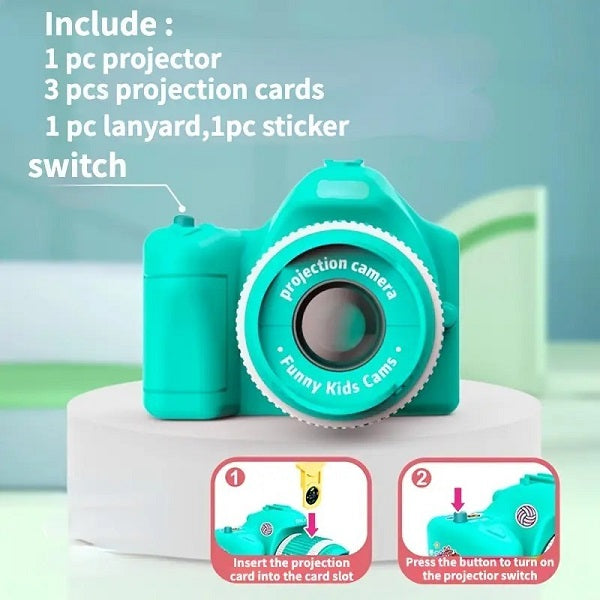 Simulation Digital Mini Camera Projector