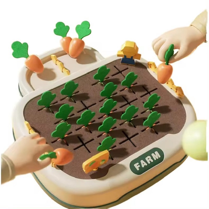 Carrot Radish Farm Harvest & Pull Montessori STEM Toy