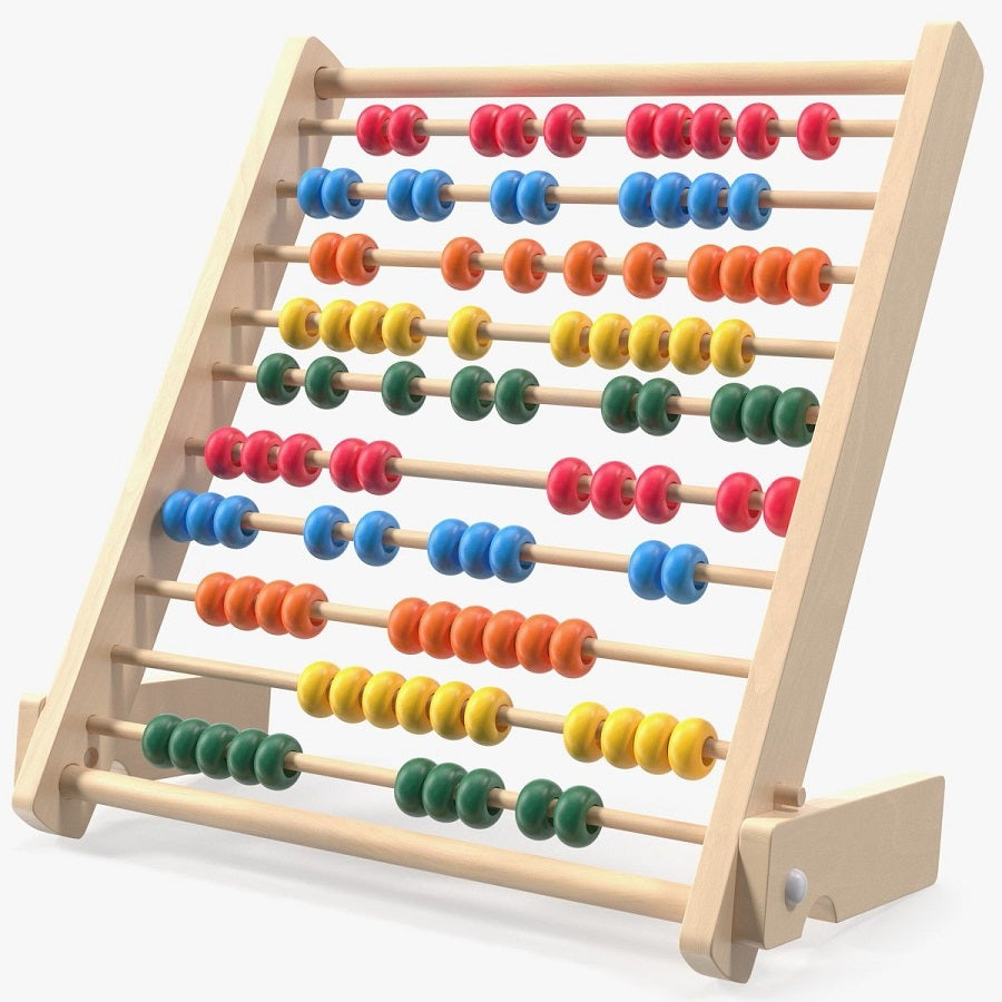 Wooden Abacus Counting Rack Early Educational Toy – MGT Toys