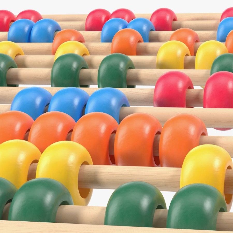 Wooden Abacus Counting Rack Early Educational Toy – MGT Toys