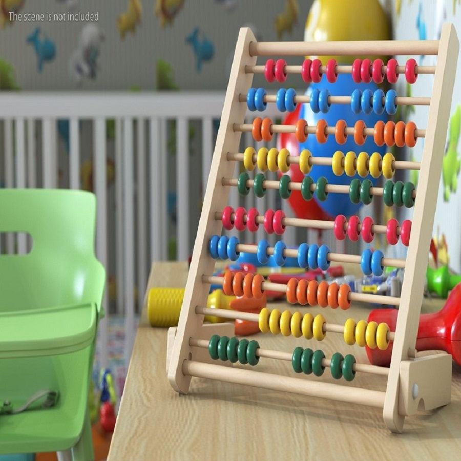 Wooden Abacus Counting Rack Early Educational Toy – MGT Toys