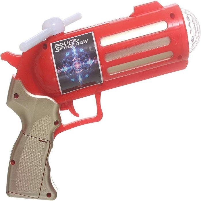 Musical Avengers Theme Toy Gun With Multicolours Lights & Fan