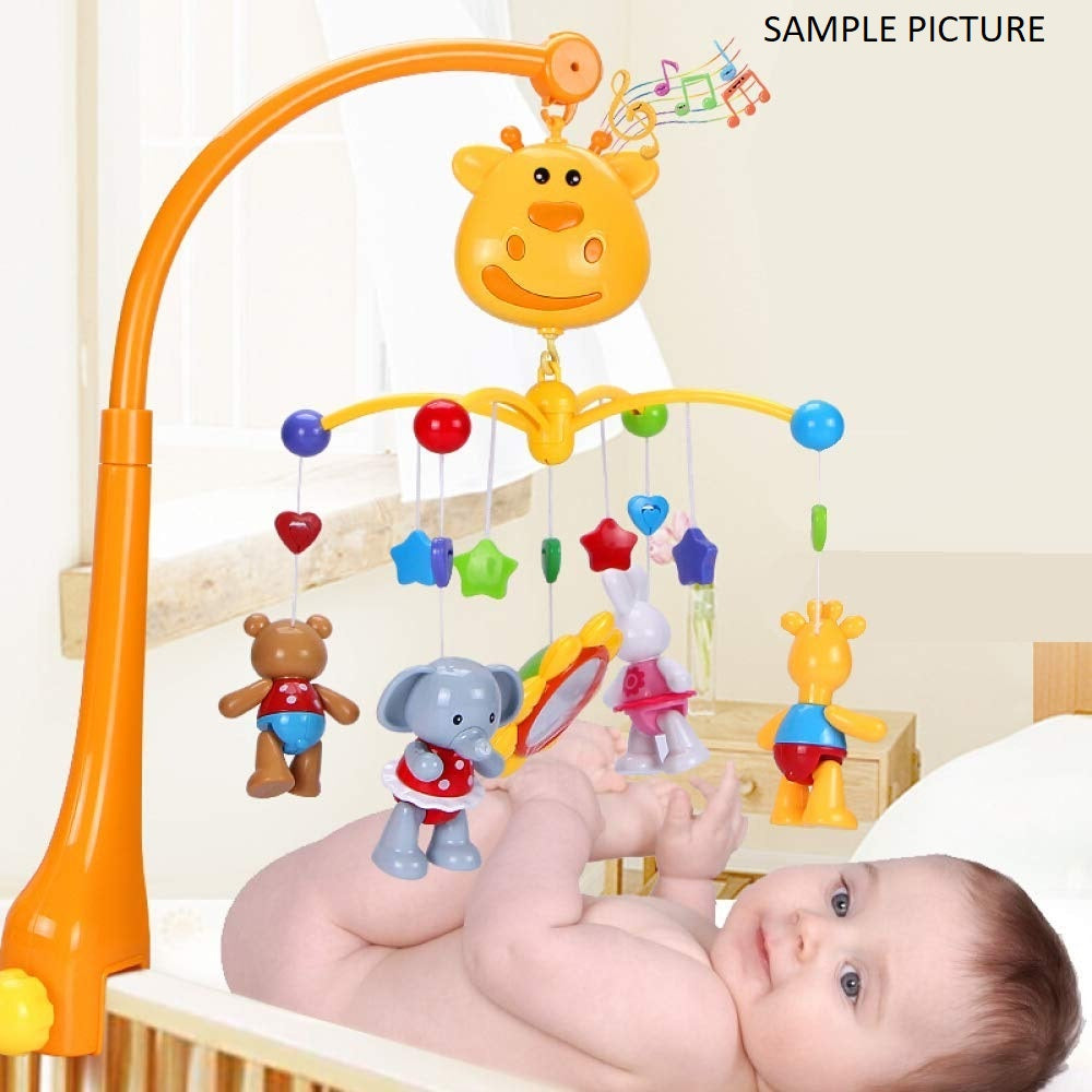 Musical Hanging Rotate Bell Ring Rattle Mobile Cot For Kids