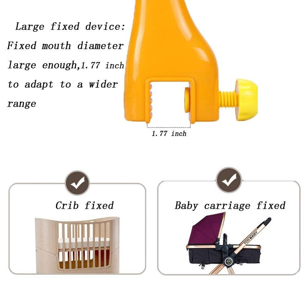 Musical Hanging Rotate Bell Ring Rattle Mobile Cot For Kids