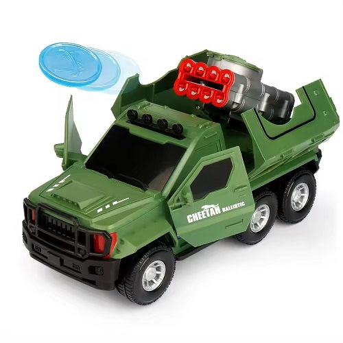 Musical Military Hammer Electric Jeep With Bullets Shooting & Lights