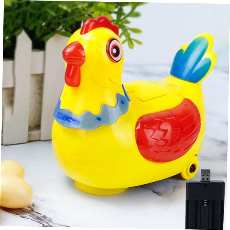 Laying Egg Electric Hen With Flashing Lights & Music For Kids