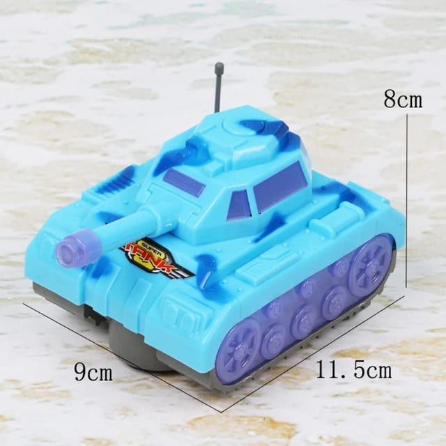 Musical Mini Electric Military Tank With Flashing Lights