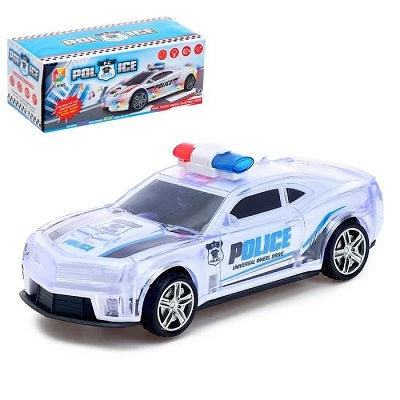 Musical Police Sport Car With Flashing Lights & Siren