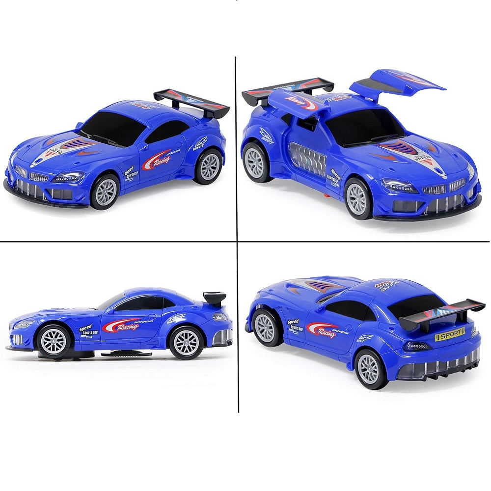 Musical Electric Sports Car With Flashing Lights Bump & Go Action