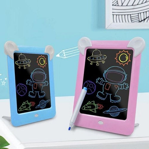 Magic Board 3d Colorful Lighting Up Drawing & Painting Pad