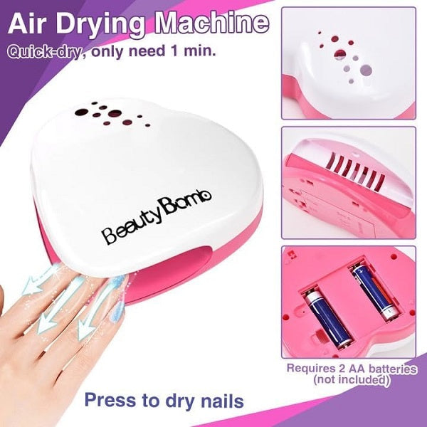 Beauty Bomb Fashionable Nail Saloon Pretend Playset