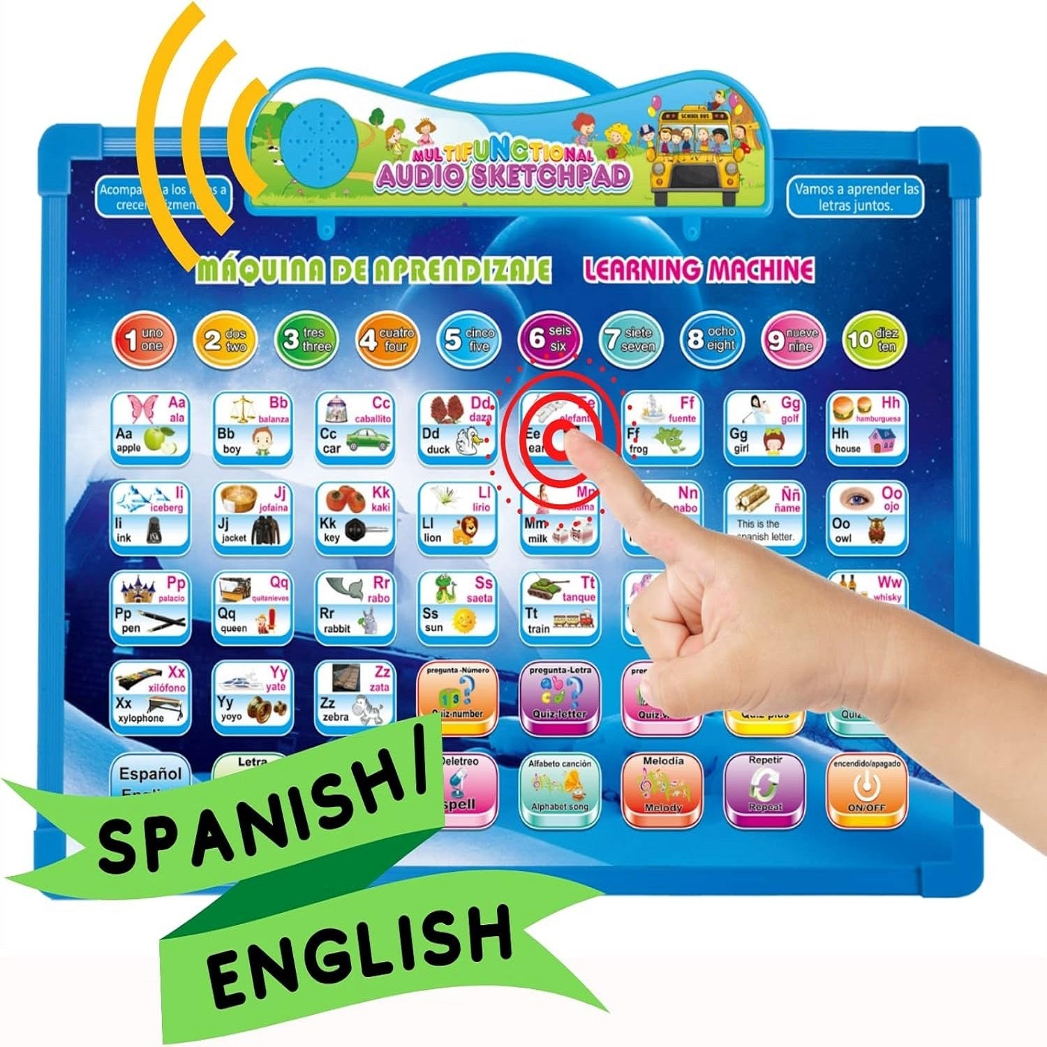 2 IN 1 Paw Patrol Themed Educational Learning Board