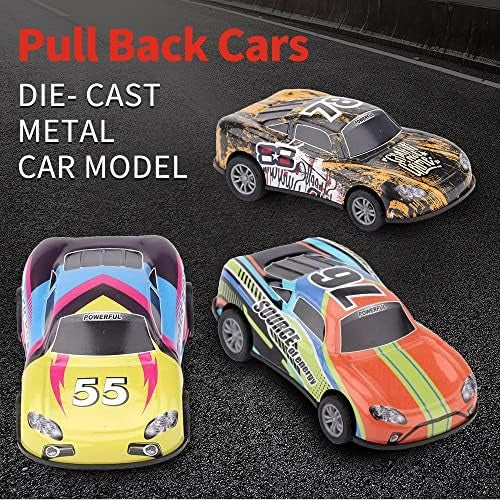 Die-Cast Metal Cars Multicolours Models-Pack Of 10