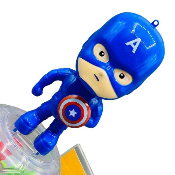 Musical Super Hero Captain America With Flashing Lights