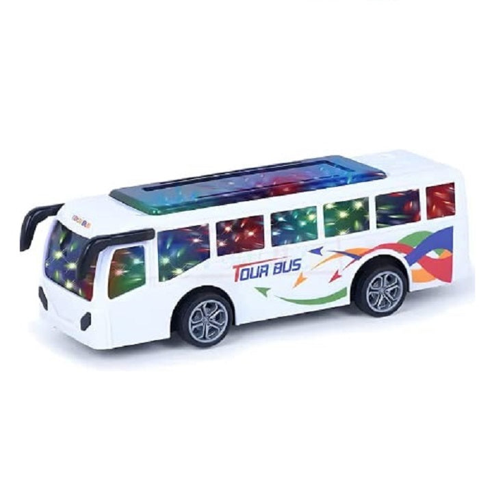 Musical Electric Automatic City Mini Bus With Flashing Lights