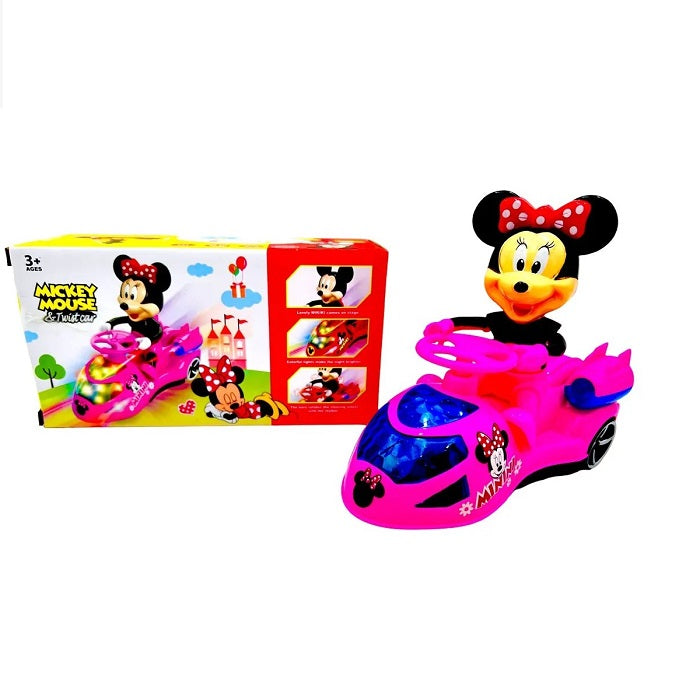 Musical Mickey Mouse Twist Car With Flashing Lights