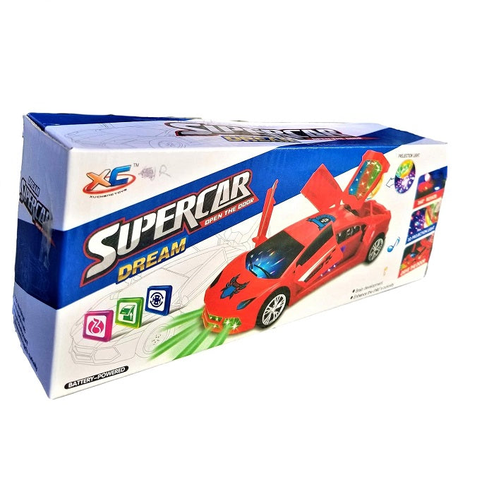 Musical Sports Racing Car Wirh 360 Spinning & Projection Lights