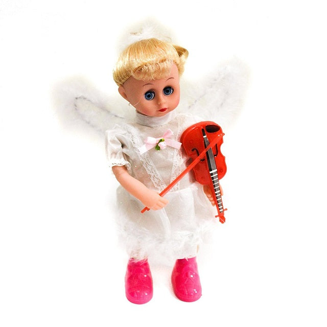 Musical Baby Angel Swing Doll With Lights & Wings