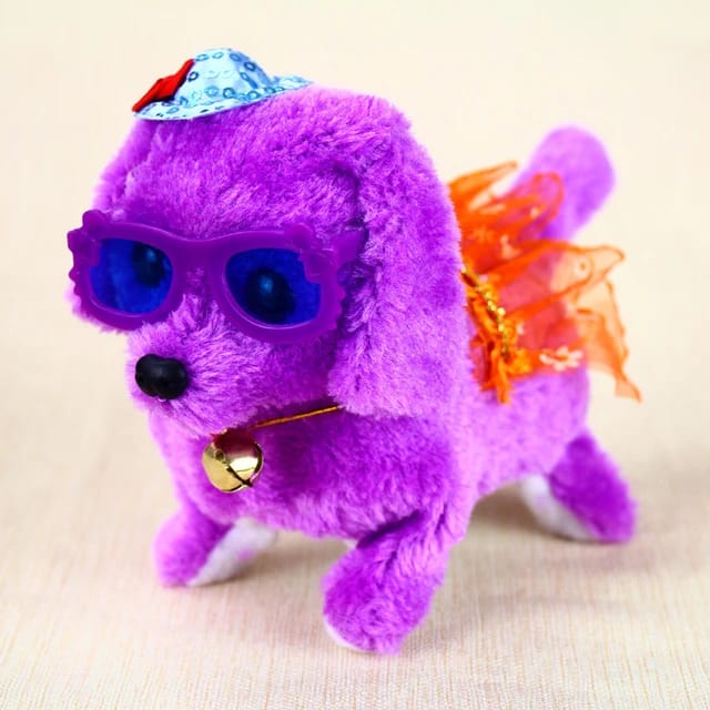 Cute Chuanyi Walking Barking Dog Playing Plush Toy