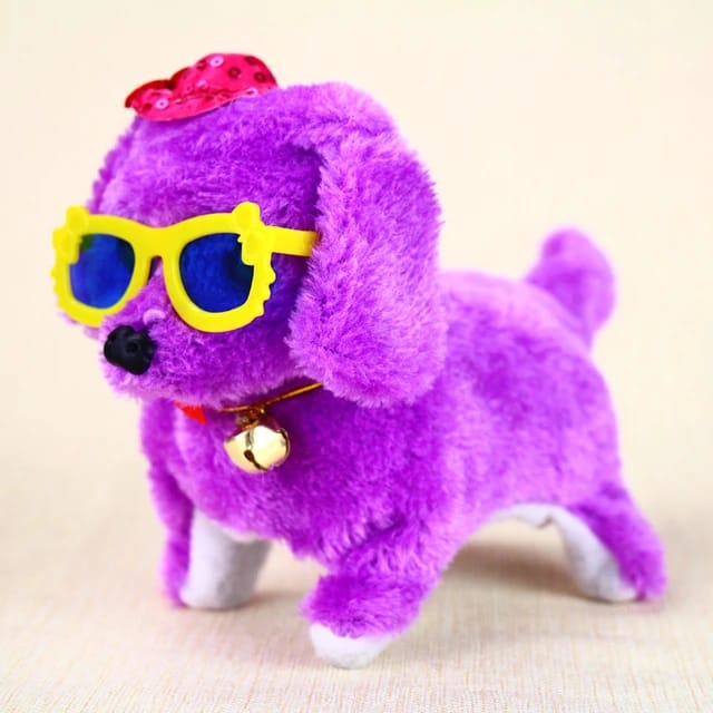 Cute Chuanyi Walking Barking Dog Playing Plush Toy