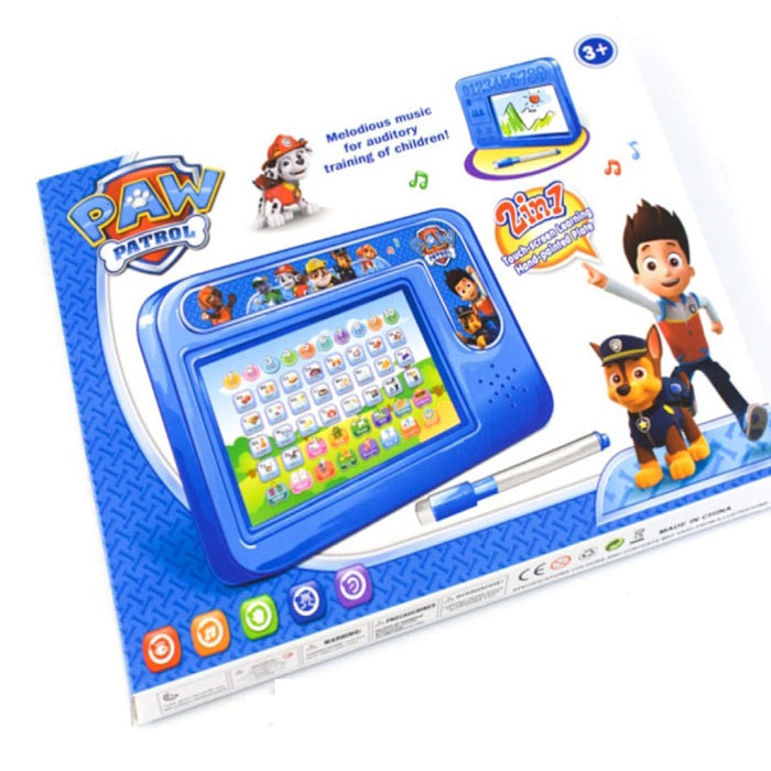 2 IN 1 Paw Patrol Themed Learning Educational Board & White Board