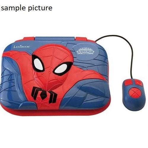 2 IN 1 Spider Theme Multiple Functional Educational Laptop With Mouse