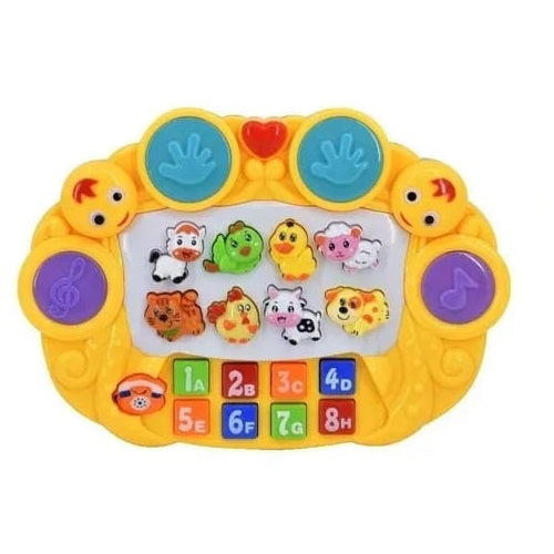 Musical Animal Piano With Lights Educational Activity Toy