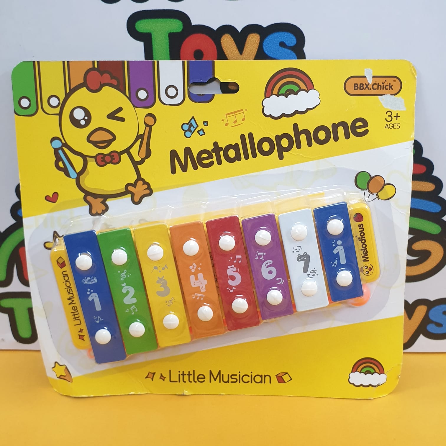 Metallophone Kids Activity Metal Plate Xylophone