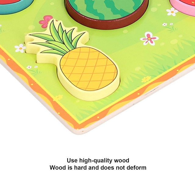 Wooden 3D Puzzle Sorting Educational Board