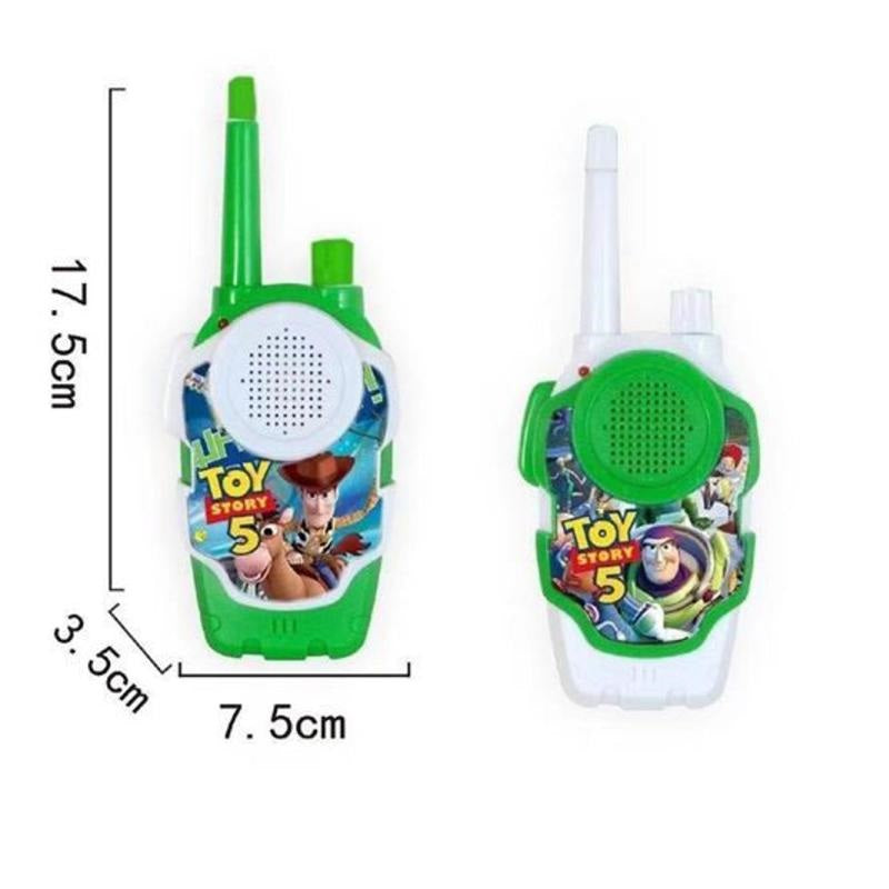 Toy Story Themed 2 Handheld Portable Walkie Talkie Activity Toy