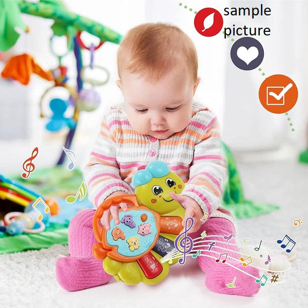 Musical Snail Theme Piano With Animals Sounds Educational Toy