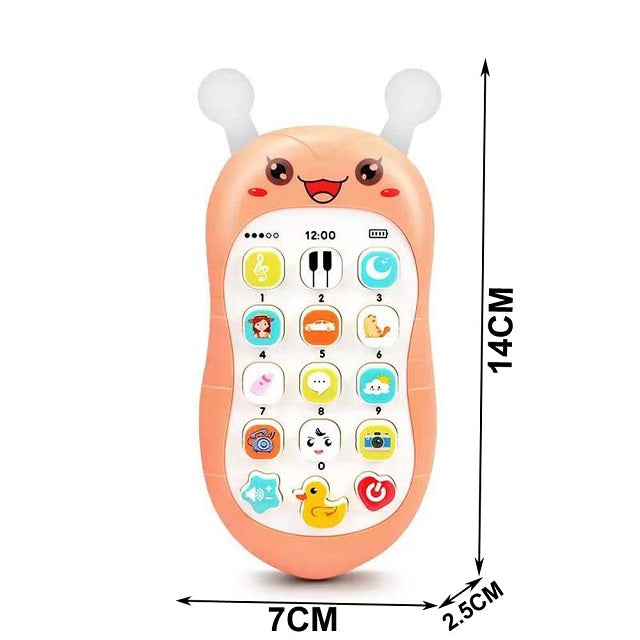 Musical Multifunction Honey Bee Mobile Phone with Lights & Teether