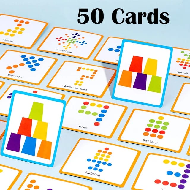 Multicolours Classification Stacking Cups Challenging Game