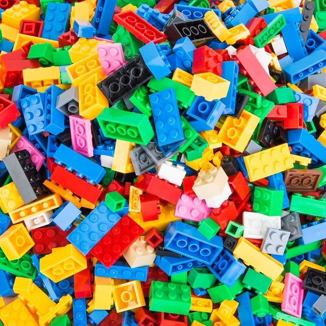 Multicolour Creative Legos Building Blocks 500 pcs