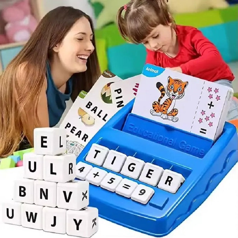 2 in 1 English Word & Maths Learning With Flash Cards