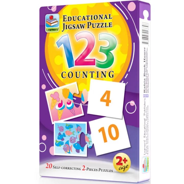 Match It Counting 123 Learning Activity Educational Puzzle