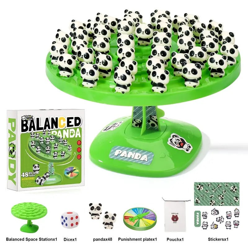 Panda Balancing Tree Game 48 Pcs Educational Activity Toy