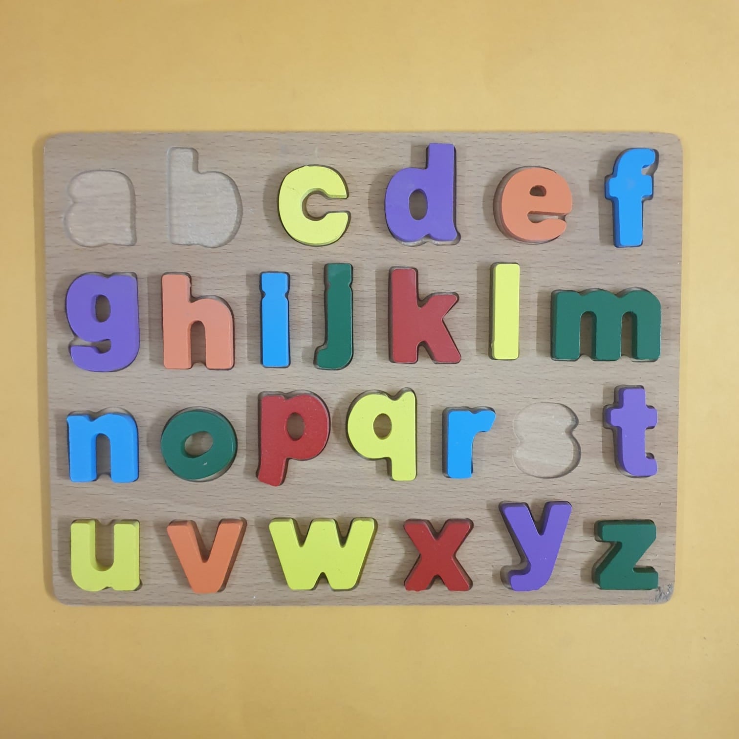 (D&R) 3D Small Alphabet Board (Words Missing)