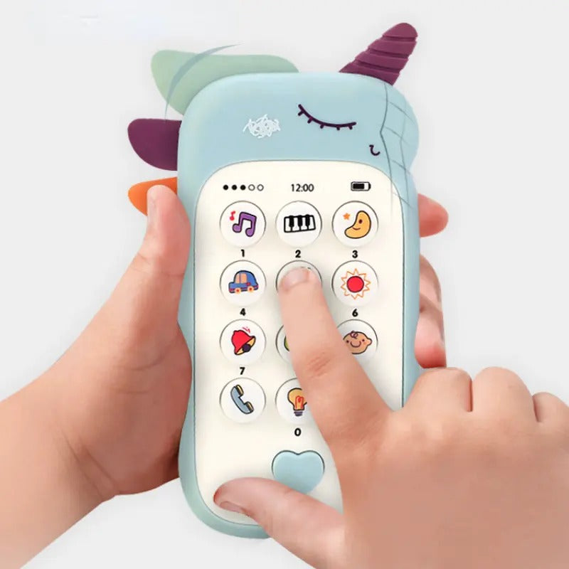 Musical Multifunction Unicorn Mobile Phone with Lights & Teether