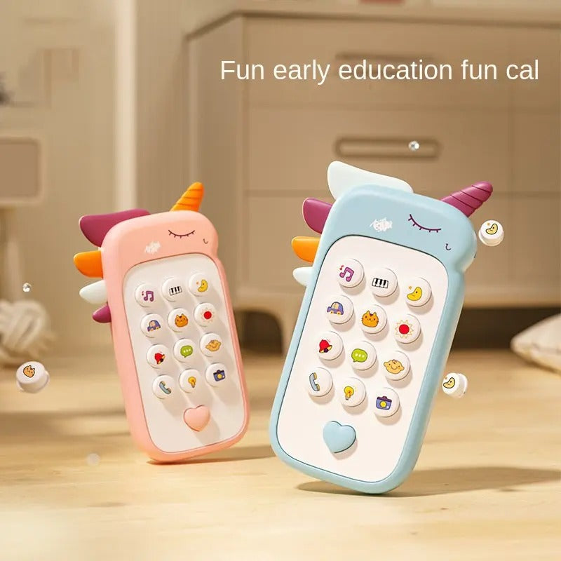 Musical Multifunction Unicorn Mobile Phone with Lights & Teether