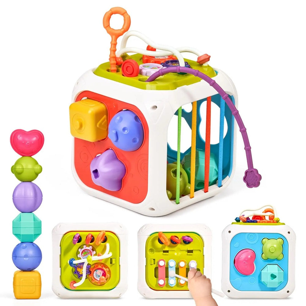 7 In 1 Multi-functional Shape Sorting Box Educational Activity