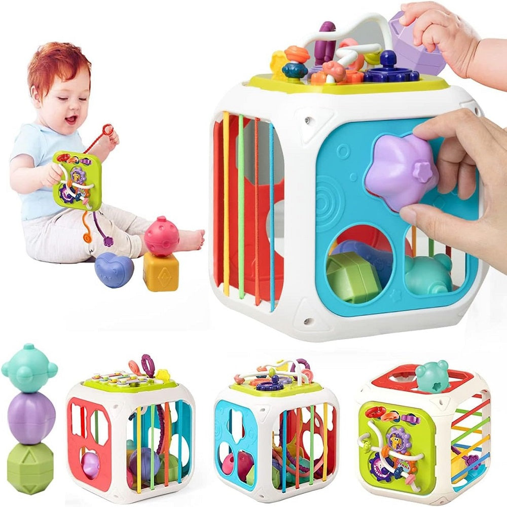 7 In 1 Multi-functional Shape Sorting Box Educational Activity