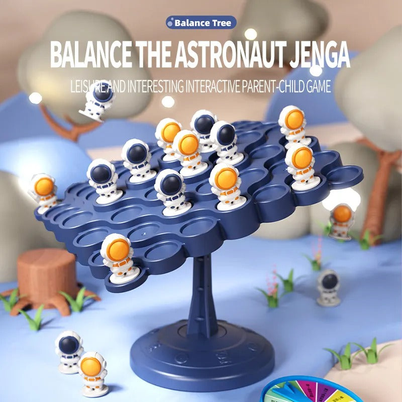 Astronaut Balancing Tree Puzzle With 60 Astronatus