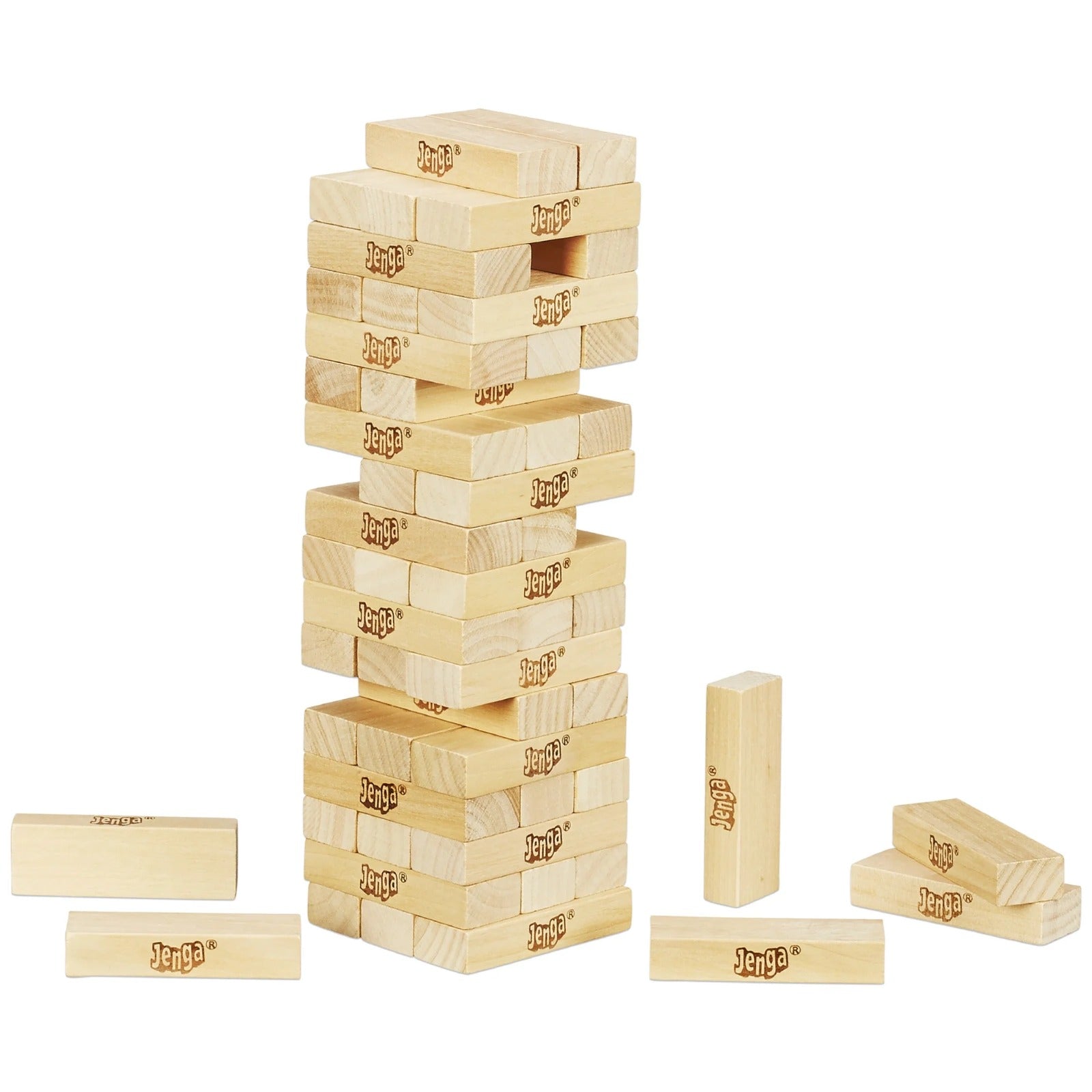 Wooden Classic Jenga Big Size Stacking Tower Game