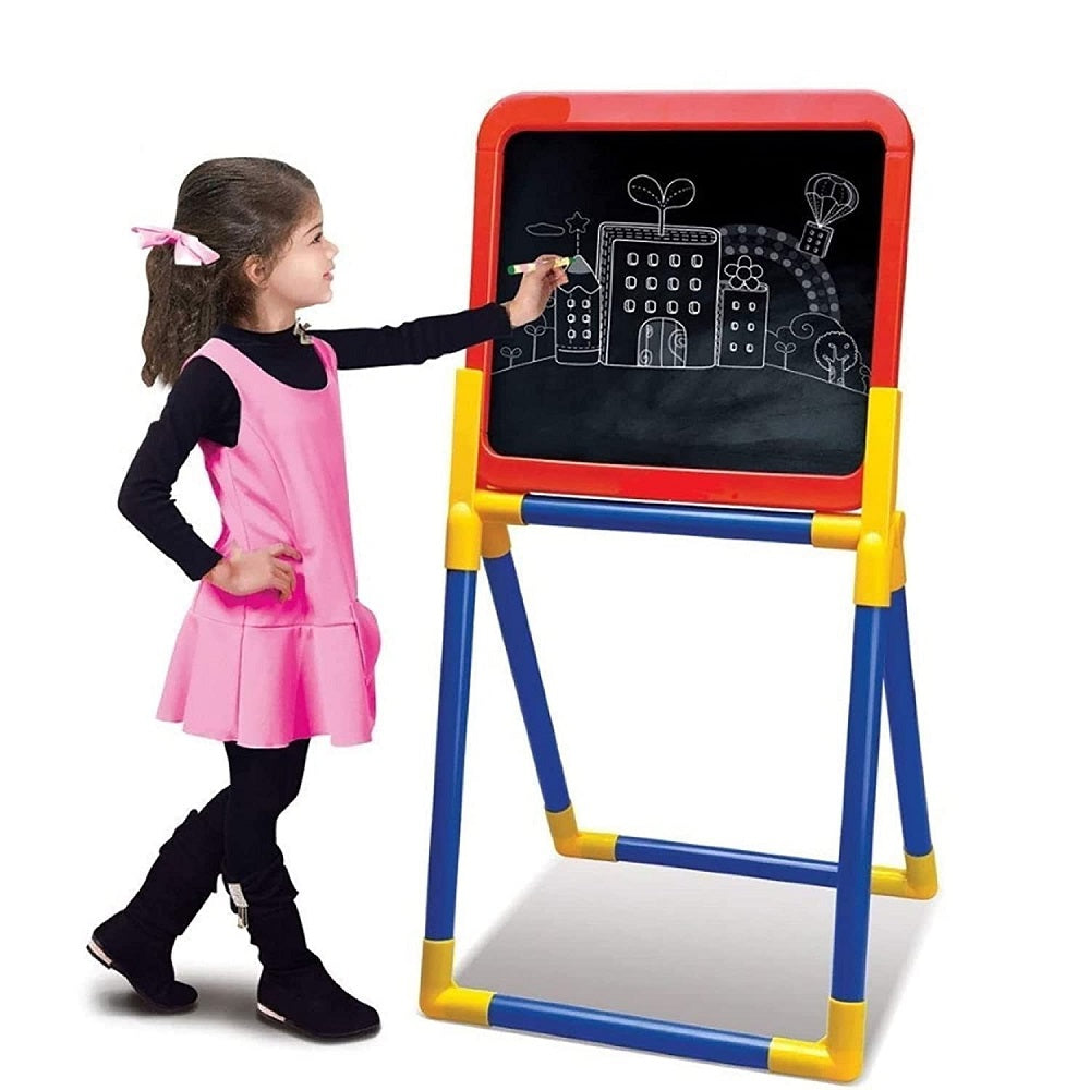 2in1 Double Sided White & Black Drawing Board