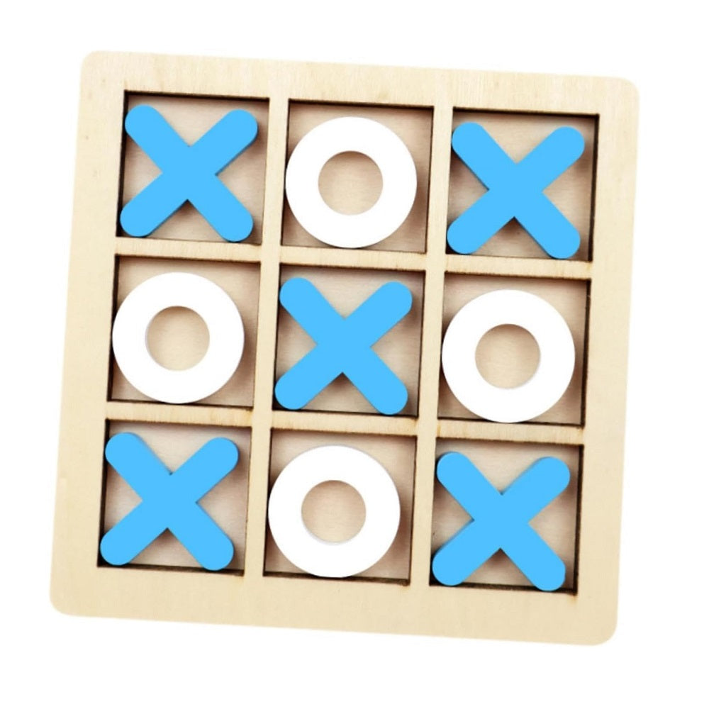 Wooden Tic Tac Toe Puzzle Big Board