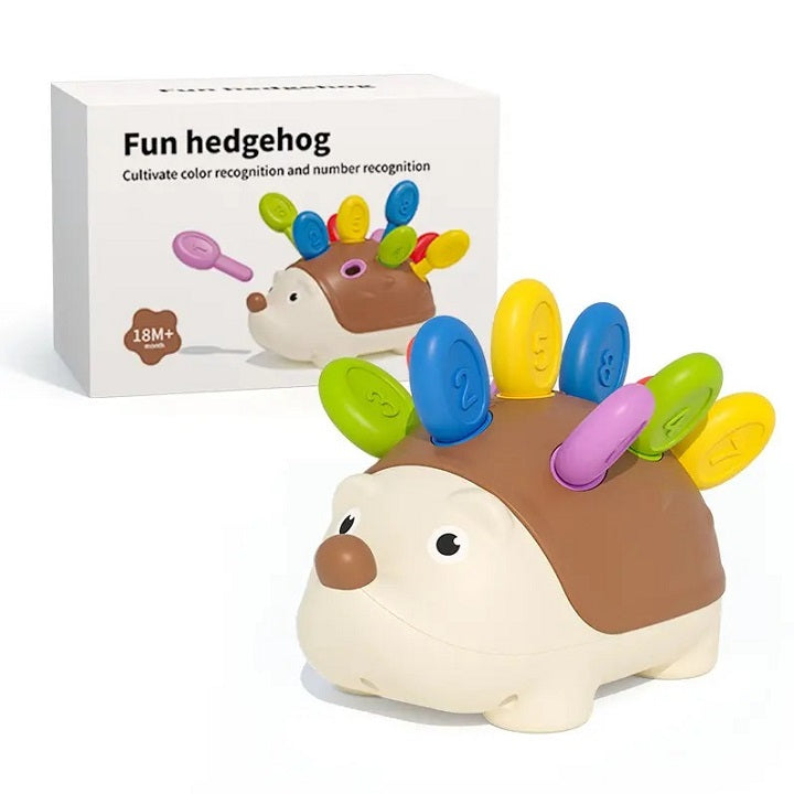 Montessori Fun Hedgehog Recognition Numbers & Colors
