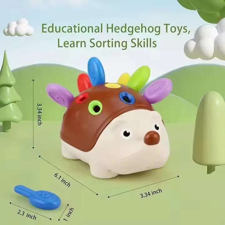 Montessori Fun Hedgehog Recognition Numbers & Colors